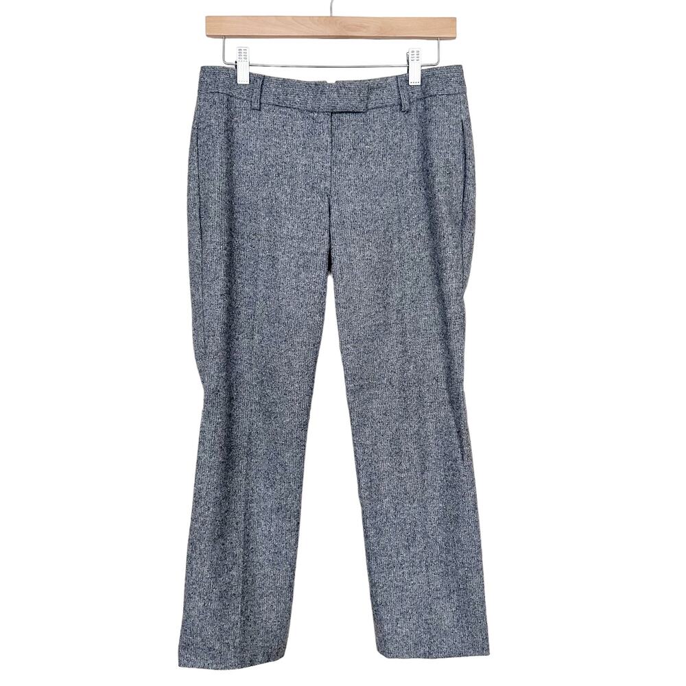 Theory Gray Virgin Wool Dress Pants Sz 2